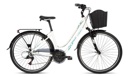 Coluer City Bike 700c Belladonna white